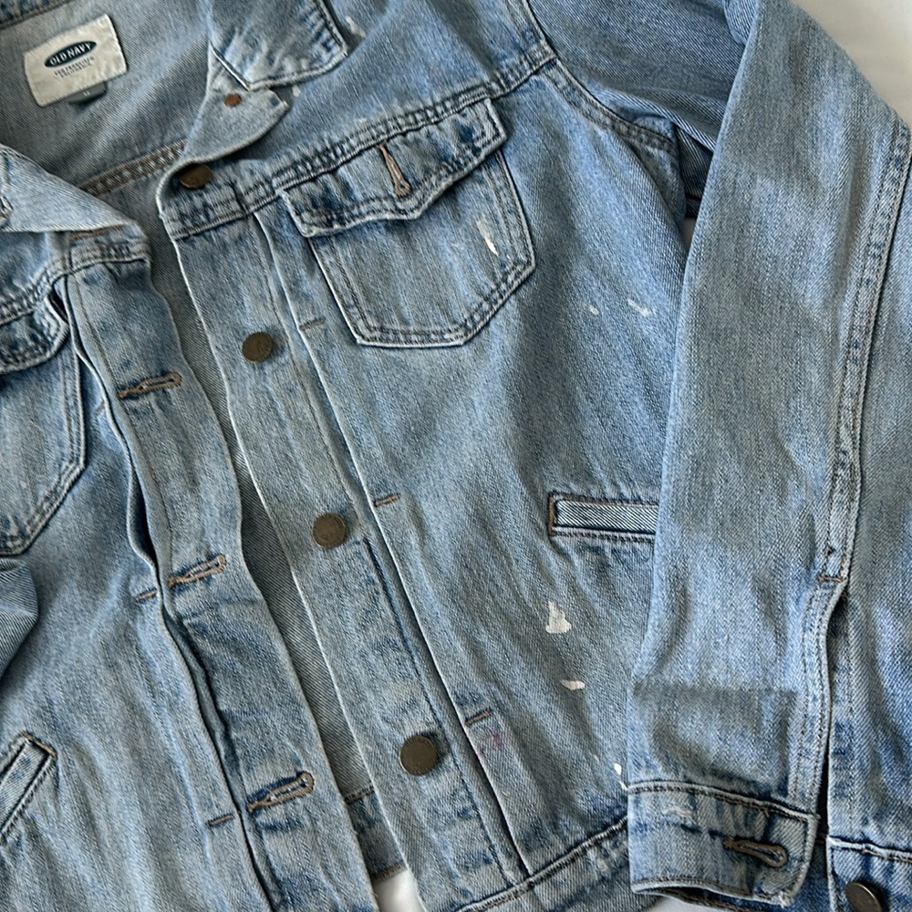 Old Navy Women’s Jean Jacket, Size M - Picture 2 of 3